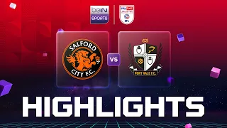 Salford City v Port Vale | EFL League Two 26/27 | Match Highlights