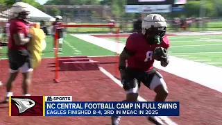 NCCU begins football practice with high expectations