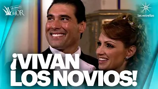 Gaviota y Rodrigo celebran su amor en la ceremonia que los casa | Destilando Amor | Capítulo 105 2/2