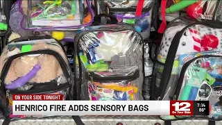 ‘It makes my heart happy’: Henrico Fire adopts new sensory bags to help in emergencies