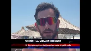 TURISTËT E HUAJ NË PLAZHIN E SHËNGJINIT