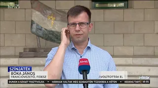 Bojkott – A Fidesz nem asszisztál a Tisza illegitim színjátékához - HírTV