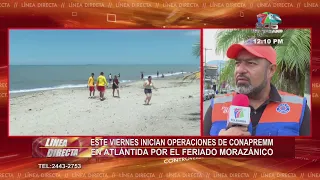 Este viernes inician operaciones de CONAPREMM en Atlántida por el Feriado Morazánico