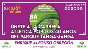 Únete a la carrera atlética por los 40 años del Parque Tangamanga