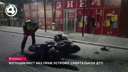 Unlicensed Motorcyclist Causes Fatal Accident at Night on Sotsialisticheskaya Street in Turinsk
