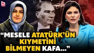 ECE ÜNER'DEN TARİHİ AYAR! AKP'li üyenin Erdoğan'ı Atatürk'ün önüne koymasına öyle şeyler söyledi ki!