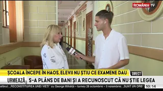 School starts in chaos, students don't know which exams they'll be taking
