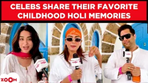 Soundarya Sharma, Sana Makbul, and Rajiv Adatia share their favourite childhood Holi memories