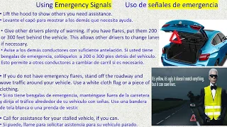 Driver's Safety Education Spanish Lesson 3