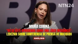 "She is not presenting herself as a messianic leader": Ledezma on Machado's press conference