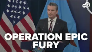 FULL: Secretary Pete Hegseth, Gen. Dan Caine press conference on Operation Epic Fury