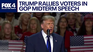 Trump rallies base during Dallas GOP midterm