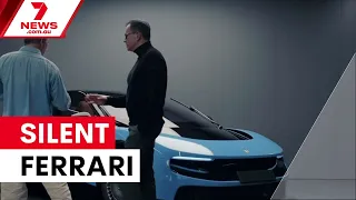 Ferrari's controversial electric Luce arrives in Australia | 7NEWS