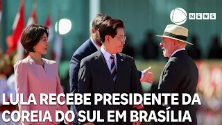 Lula hosts South Korean president in Brasília