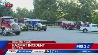 Evacuations canceled after major gas leak in Troy, Mo.