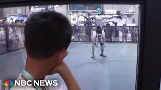 Robots in China gear up for 2nd annual World Humanoid Games