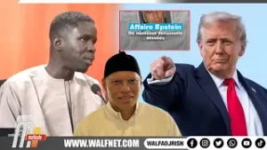 Affaire Epstein, sese, implication Trump, influence sur la libération de Karim Wade:révélation Ayoba