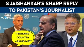 Pakistan News | "Terrorist Country Asking Me?" S Jaishankar Rips Into Pak Journalist's Question