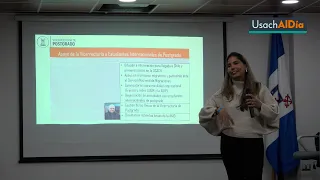 Encuentro con estudiantes internacionales de postgrado Usach