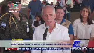 President Asfura distances his government from actions related to Cerimedo