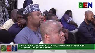 EX-APC VICE CHAIRMAN CALLS FOR PROBE OF ATIKU OVER ALLEGED FINANCIAL CRIMES
