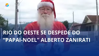 Rio do Oeste bids farewell to "Santa Claus" Alberto Zanirati