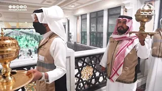 3 كجم من الطيب تُستهلك يوميًا.. كيف تبدأ رحلة التعطير في المسجد الحرام؟