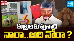 Magazine Story: నారా..అది నోరా ? | Chandrababu Credit Chori | YS Jagan Vs Chandrababu | @SakshiTV