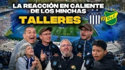 La reacción en caliente de los hinchas de Talleres tras la derrota frente a Defensa y Justicia