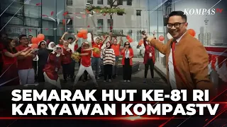 81st Indonesian Independence Day at KompasTV, Employees Celebrate Together with Various Competitions