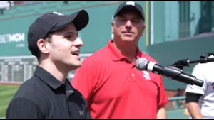 Tucker Antico thanks Kevin Lemanowicz for 30 years at Boston 25
