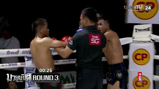 Fierce Muay Thai Highlights: Explosive Fight Shakes the City | Pinsiam Sianboybanphai VS Samingde...