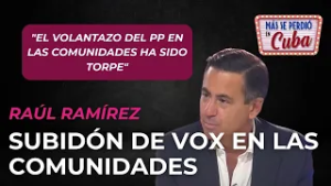 Raúl Ramírez: "El volantazo del PP en las comunidades ha sido torpe"