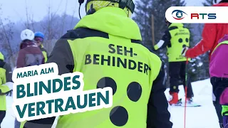Skifahren ohne zu sehen: Skiunterricht vom ÖBSV für Sehbeeinträchtigte