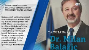 ŽUPAN OBELEŽIL SEDMO OBLETNICO DEMOKRATIČNIH SPREMEMB V OBČINI MORAVČE