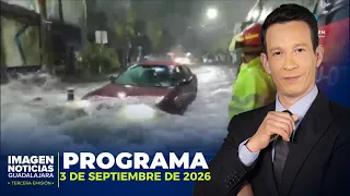 Noticias GDL con Ricardo Camarena | Programa completo 3 de septiembre de 2026