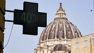 Itália dividida entre calor extremo e tempestades: mais de 44 ºC no sul e chuva no norte