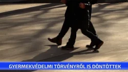 A gyerekvédelmi törvényről is döntöttek