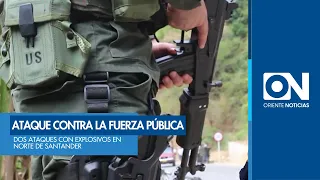 Double Terrorist Attack in Norte de Santander: Explosives Launched at Police Substation