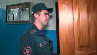 Пинское ГРОЧС: профилактика пожаров там, где нужна особая забота