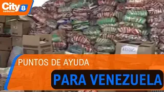 Aid collection points for Venezuela in Bogotá | CityTv