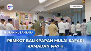 PEMKOT BALIKPAPAN MULAI SAFARI RAMADAN 1447 H