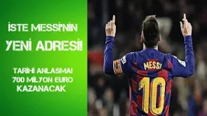 İŞTE MESSİ'NİN  YENİ ADRESİ