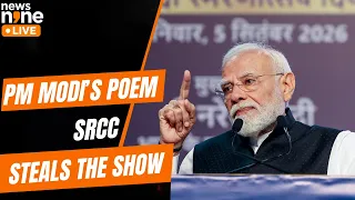 PM Modi Recites Poem At SRCC, Wins Loud Applause From Gen Z | News9