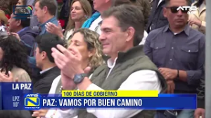 Rodrigo Paz cumple 100 días de gestión