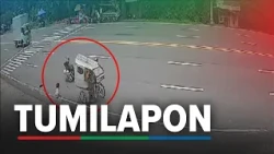 Bata tumilapon sa tricycle matapos banggain ng motor sa Tupi | ABS-CBN News