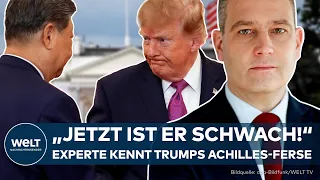 USA: "He's weak now" – Expert Gressel knows Trump's Achilles' heel in the poker game with Xi
