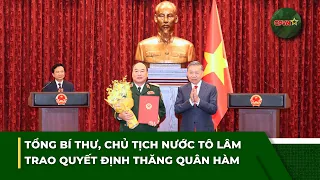 EVENING NEWS UPDATE 9/4 | General Secretary and President To Lam confers military rank promotion ...