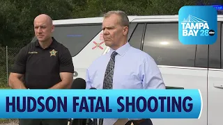 PRESS CONFERENCE: Deputy-involved shooting in Hudson leaves man dead: PSO