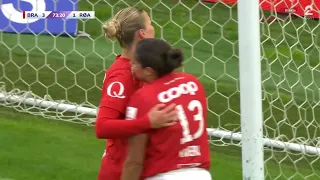 Brann 5 - 1 Røa  - Høydepunkter